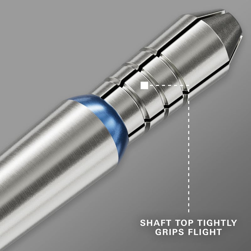 Target Darts Phil Taylor Gx2 Raw Power Titanium Dart Shaft, Short/Intermediate/Medium | Player Edition Aluminium Shafts, 2BA Thread, Professional Dart Accessories - Image 3